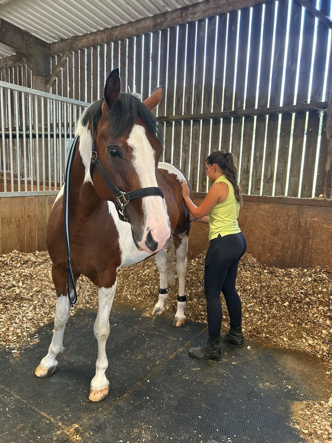 Maddie holding a guinea pig